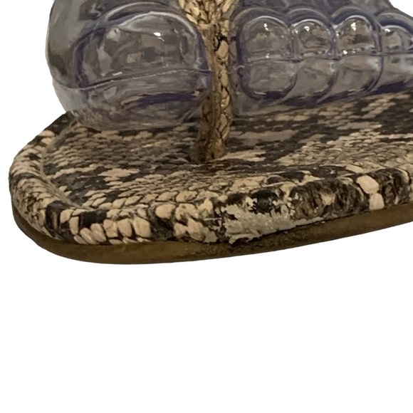 Circus by Samuel Edelman Cherri women’s snake print sandals. Size 10 - Picture 11 of 13
